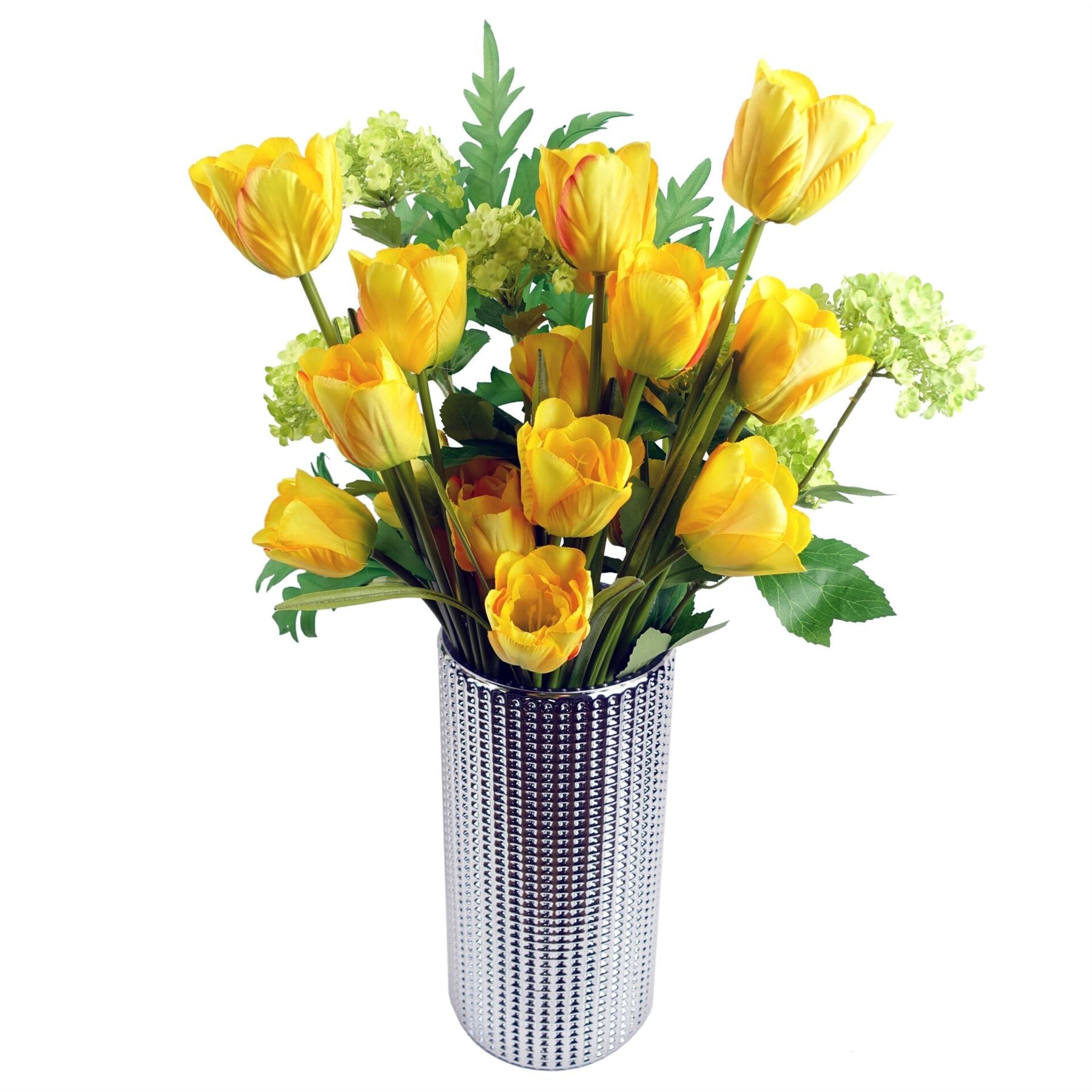 80cm Artificial Tulip Yellow Stem-3