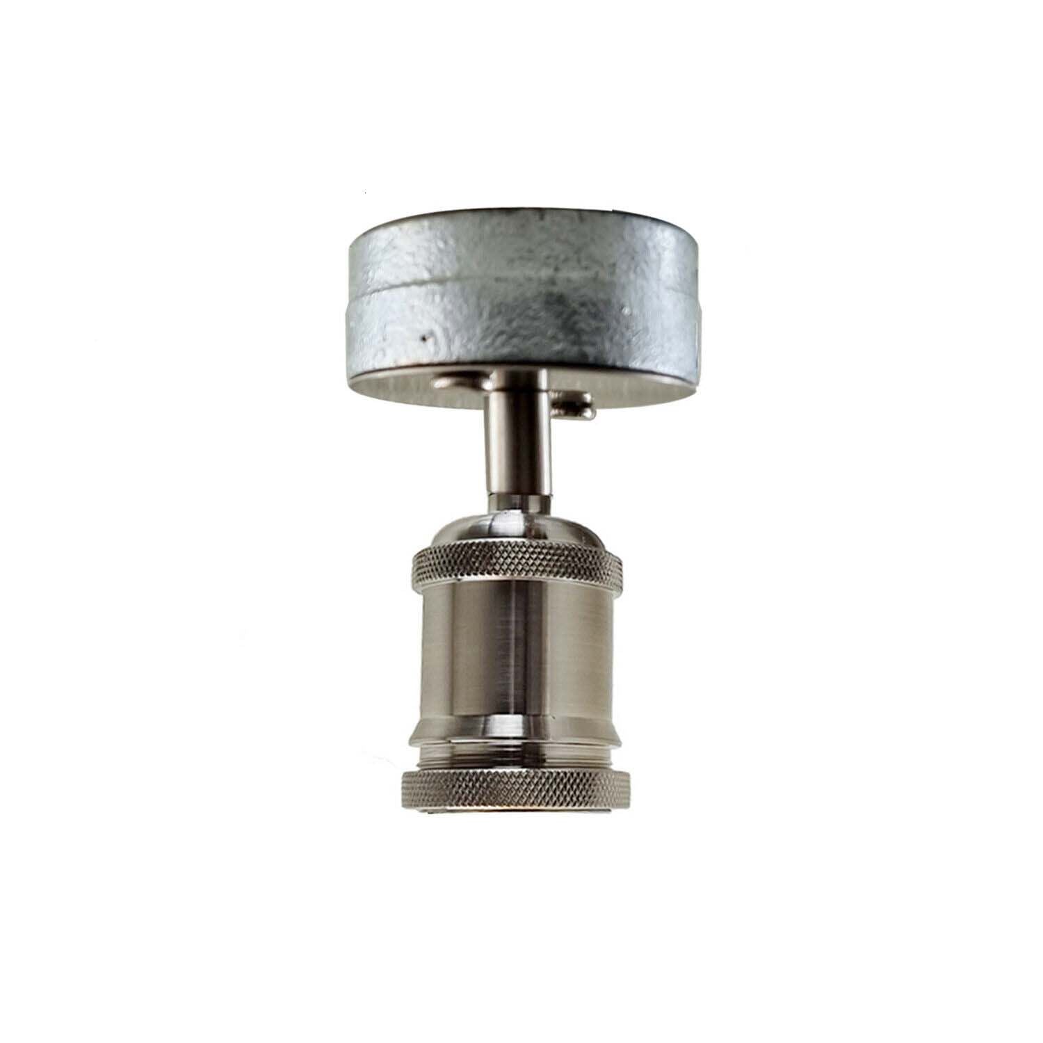 Vintage Industrial Pendant Light Galvanized Pipe Ceiling Light Fitting Metal Lamp Fixture For Hotel, Restaurants, Bar, Dining Room, Garage~1239-5