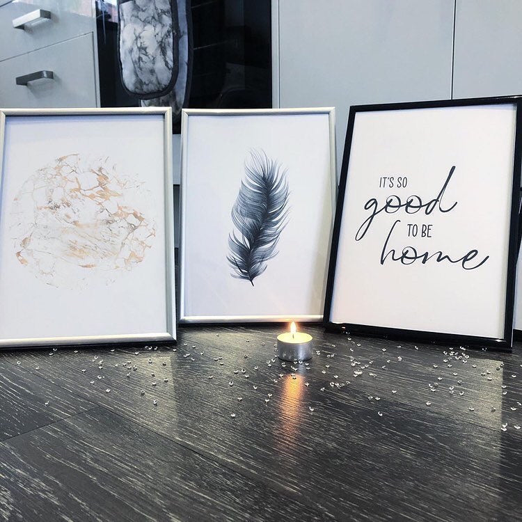 Its So Good To Be Home Simple Home Wall Decor Print-3