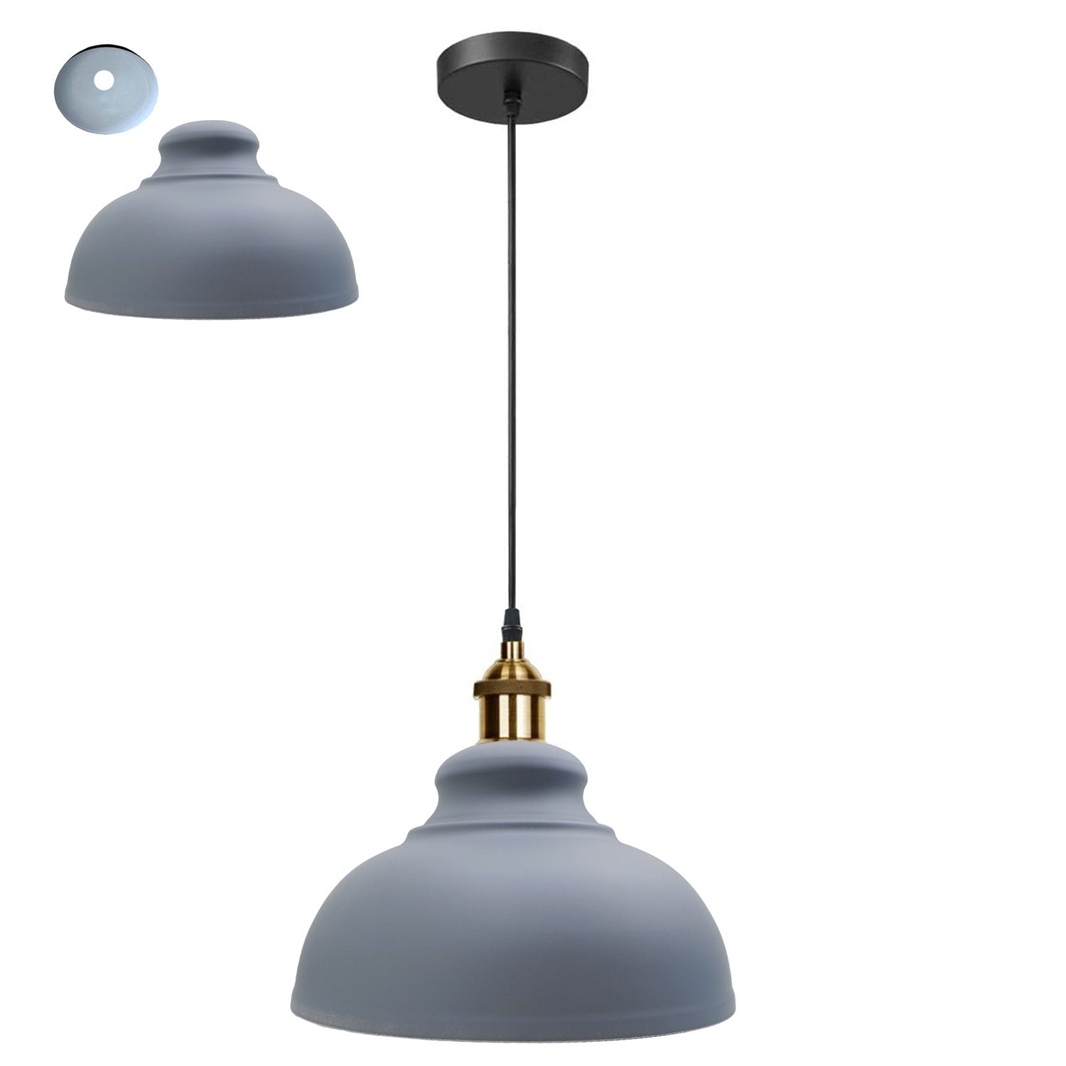 Retro Pendant Light Shade Vintage Industrial Ceiling Lighting LED Restaurant Loft With Free Bulb~2101-13