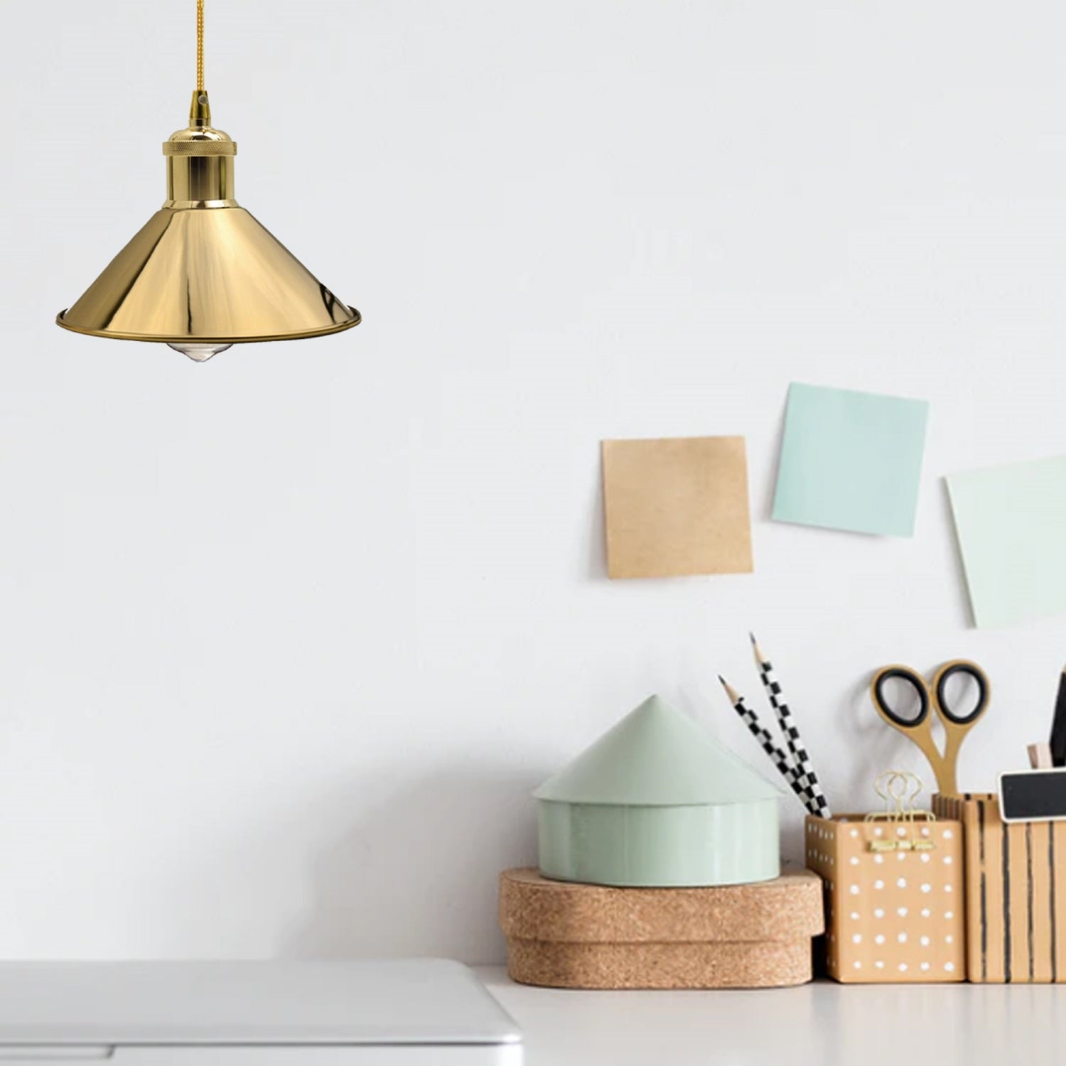 Rustic Style Metal Pendant Light Hanging Lamp Ceiling Industrial Brushed~1517-4