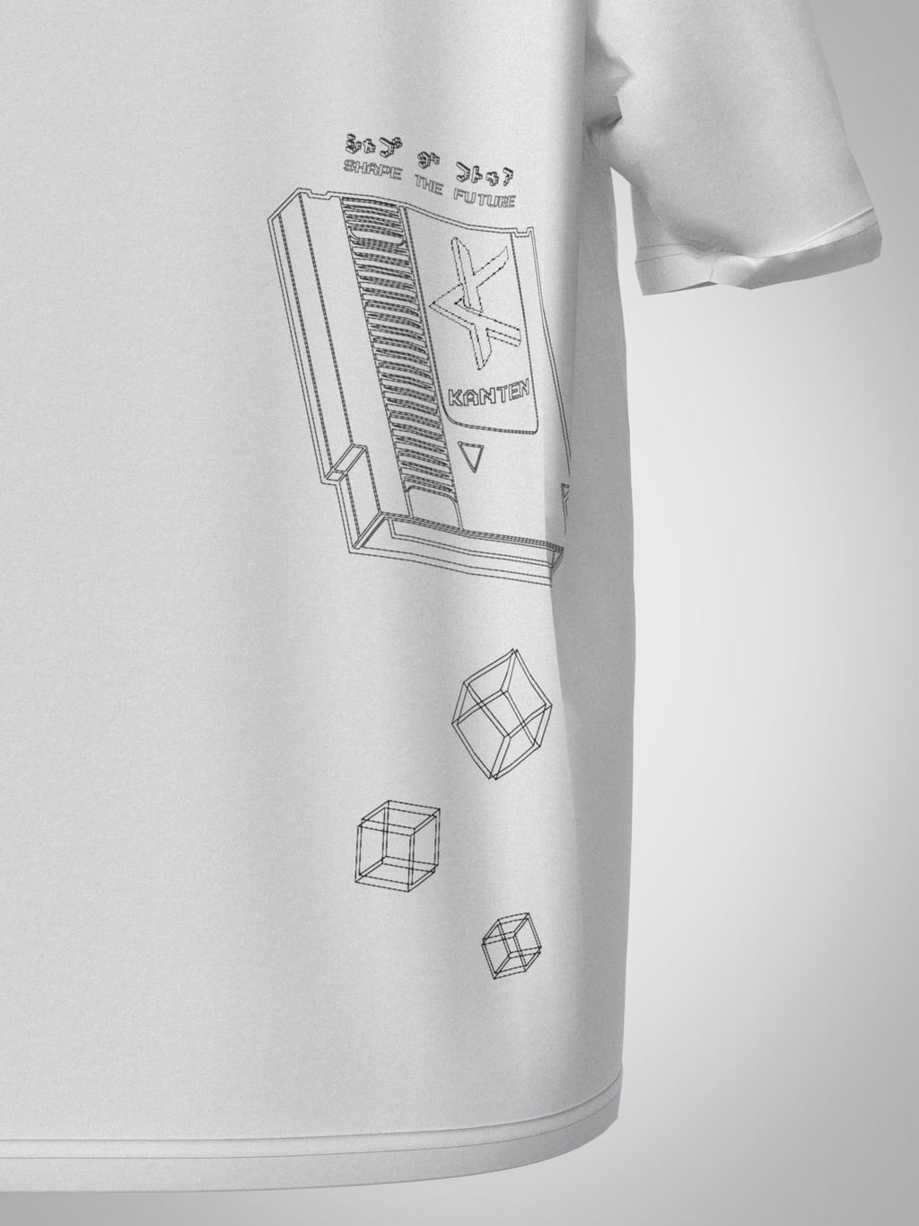 8bit Series T-shirt - White-2