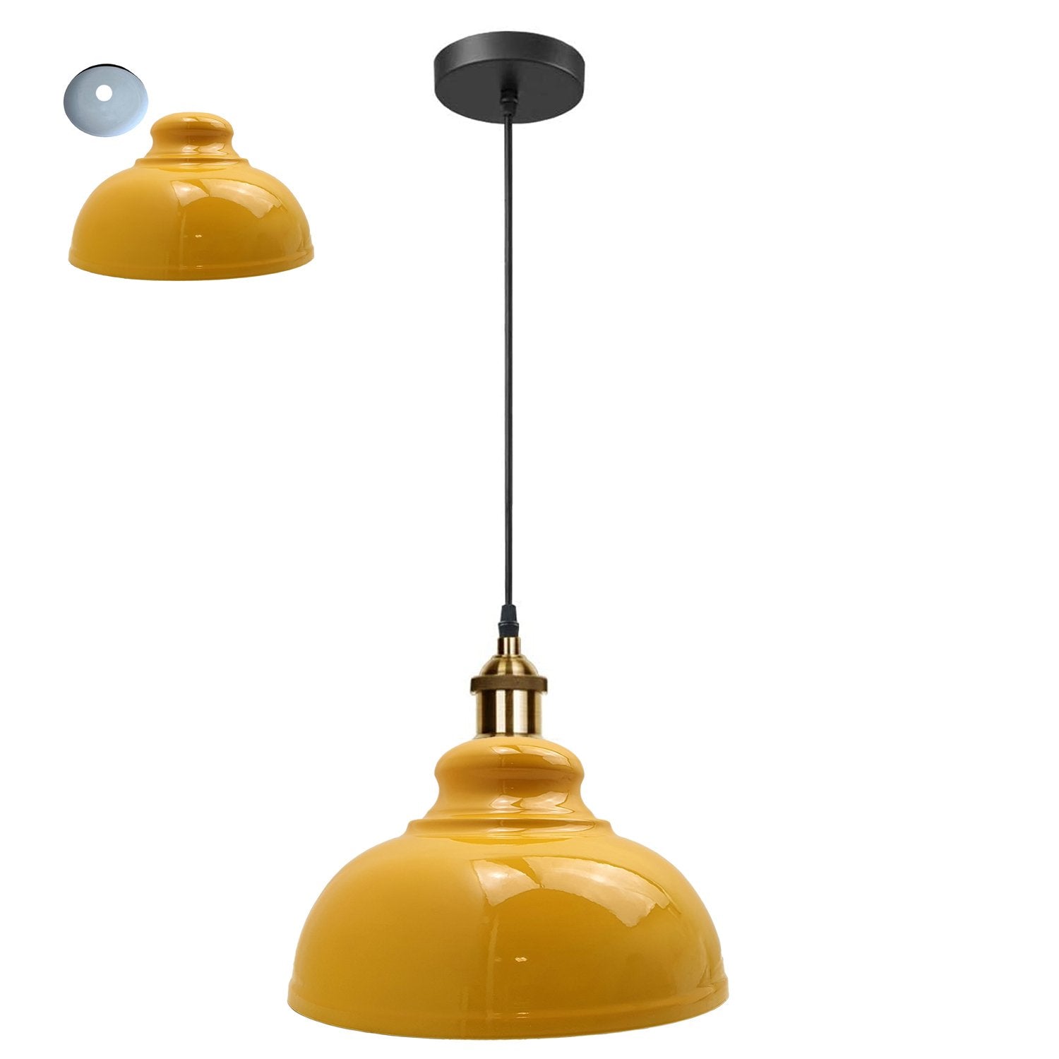 Retro Pendant Light Shade Vintage Industrial Ceiling Lighting LED Restaurant Loft With Free Bulb~2101-11