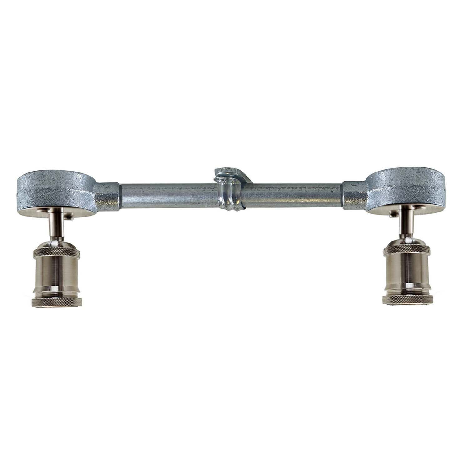 Vintage Industrial Pendant Light Galvanized Pipe Ceiling Light Fitting Metal Lamp Fixture For Hotel, Restaurants, Bar, Dining Room, Garage~1239-7