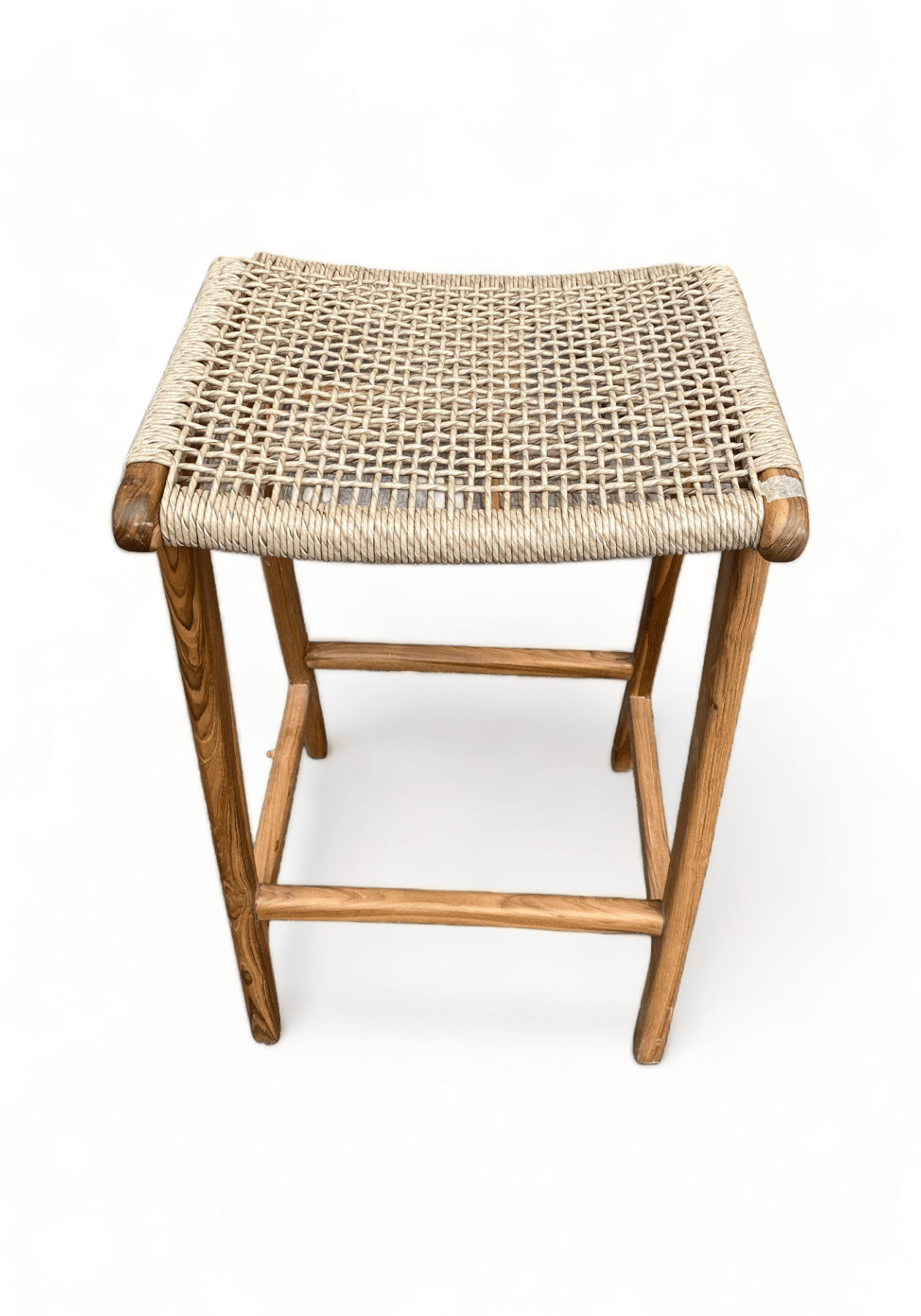 Bali Natural Wooden Stool-1