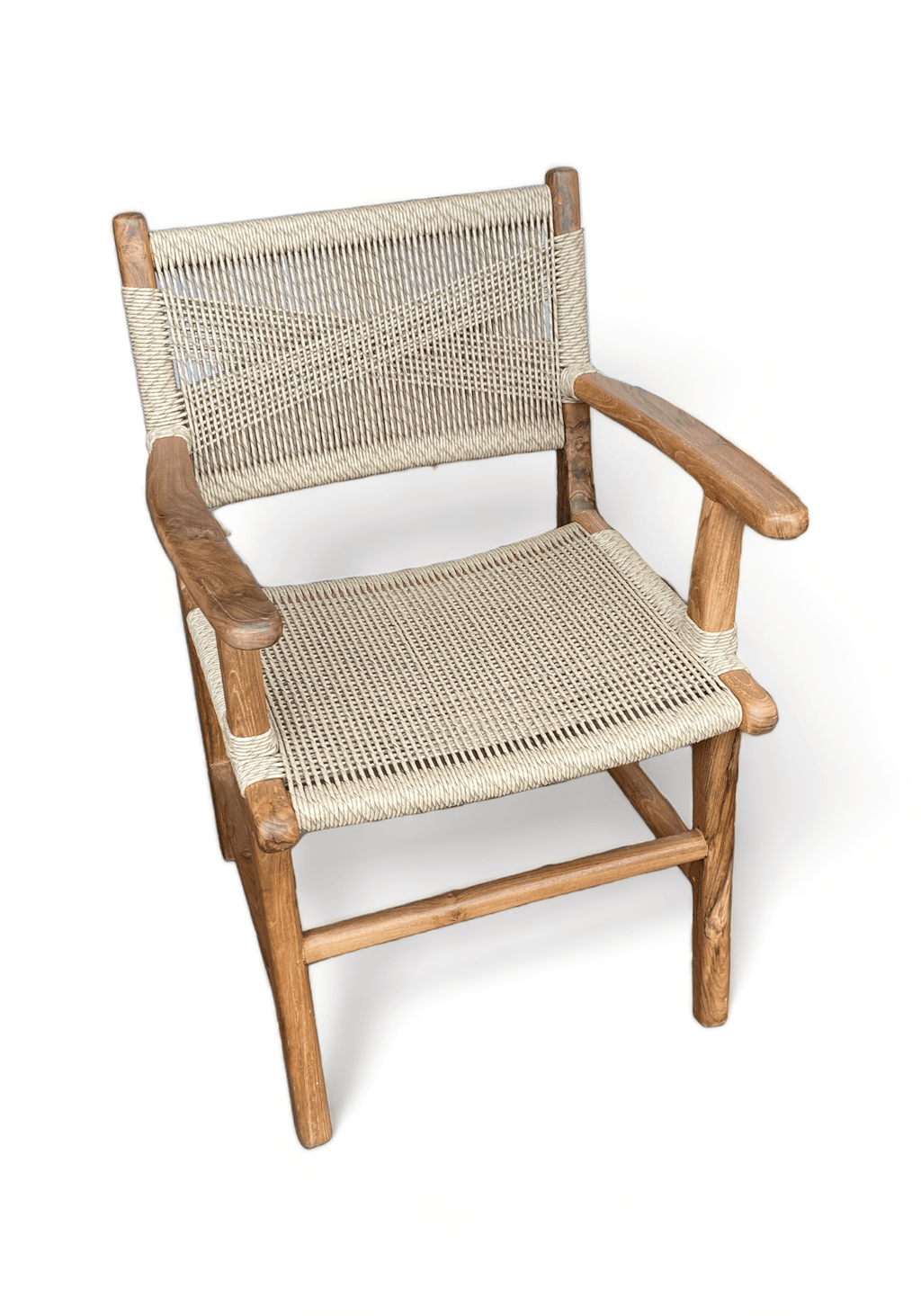 Crafted Comforts Bali Natural Wooden Chair-1