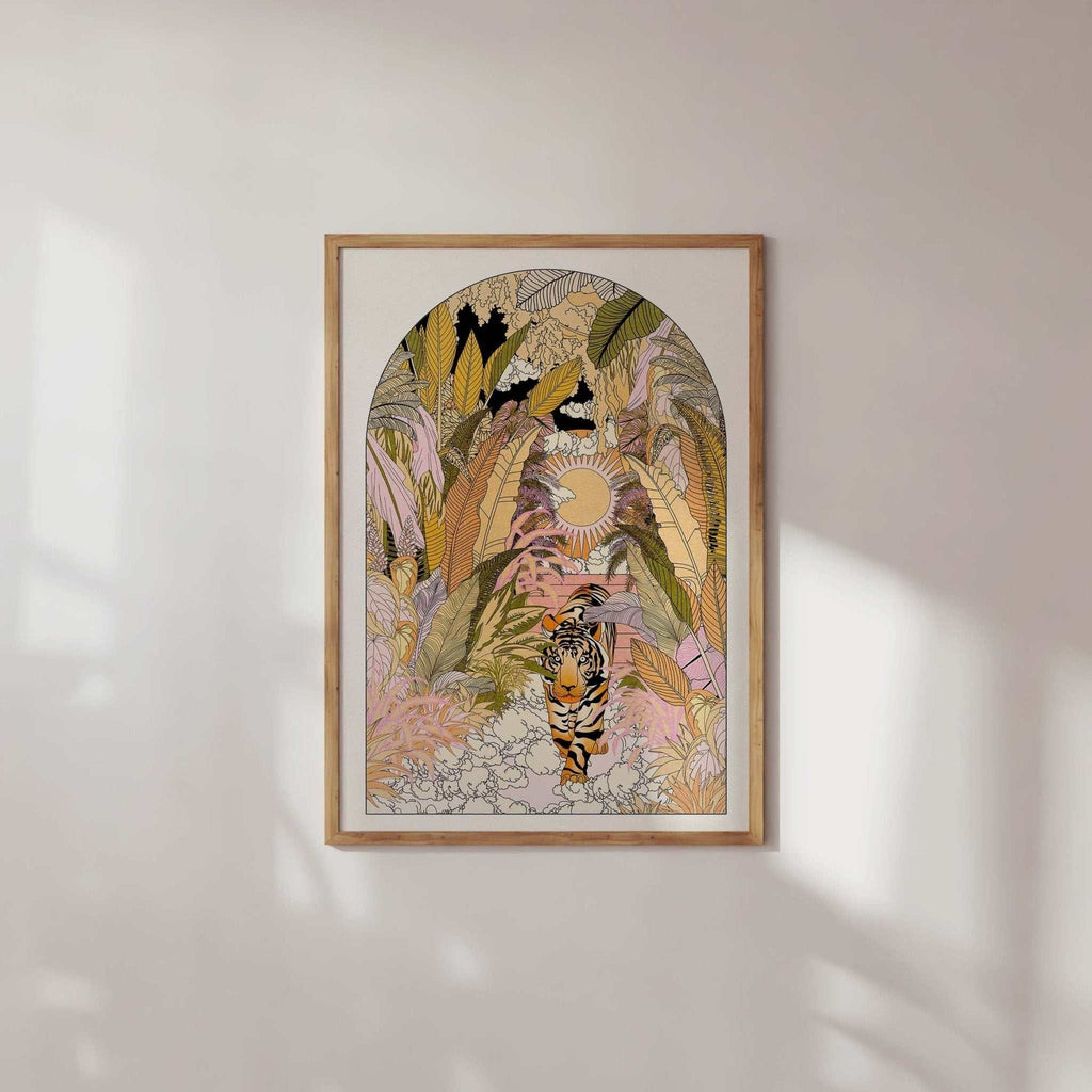 The Tiger Art Print-1