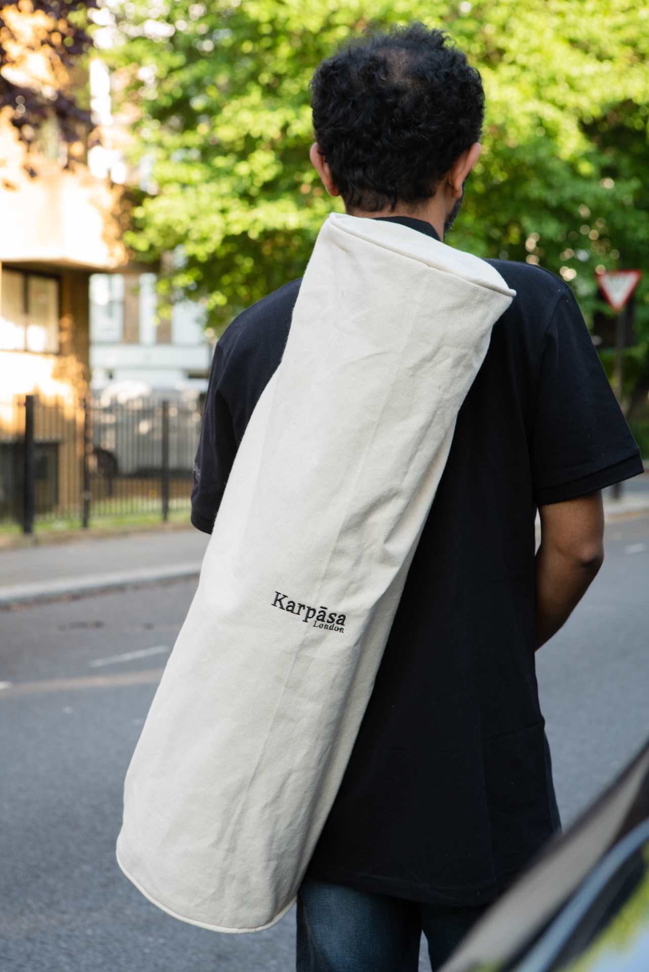 Yoga Mat Bag - Organic Cotton-4